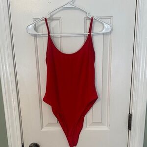 Red Women’s  One Piece Bodysuit. Bundle any 3 of my bodysuits for $15